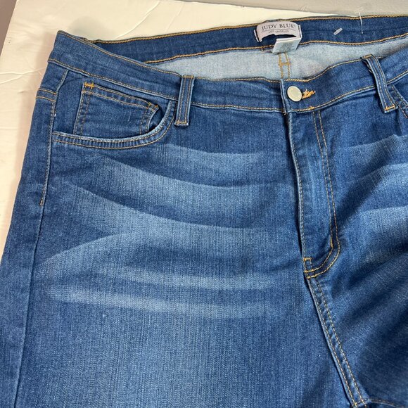 Judy Blue Women's Plus Size 2XL Skinny Fit Stretch Denim Jeans USA Style #8390 - Picture 10 of 11
